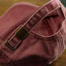 Load image into Gallery viewer, Hoy Explore Dad Hat - Vintage Red