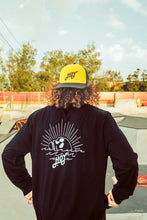 Load image into Gallery viewer, Hoy Organic Forever Long Sleeve T-shirt - Black