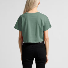Load image into Gallery viewer, Women's Hoy Explore Crop T-shirt - Sage