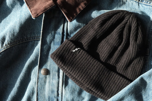 Hoy Organic Daily Beanie - Black