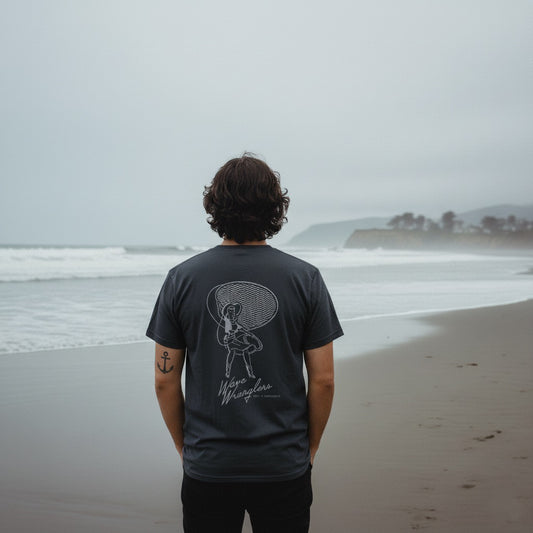 Hoy Wave Wranglers T-shirt - Ash - Last Two
