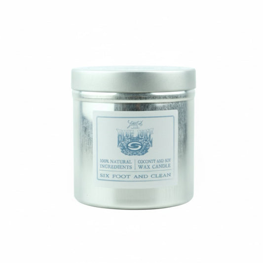 Six Foot and Clean x Blue Juice Candle