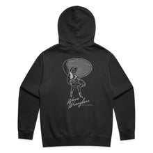 Load image into Gallery viewer, Hoy Wave Wranglers Hoodie - Dusty Black

