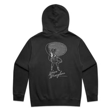 Load image into Gallery viewer, Hoy Wave Wranglers Hoodie - Dusty Black