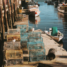 Load image into Gallery viewer, Hoy Dawn at the Docks Beanie - Fog