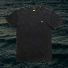 Load image into Gallery viewer, Hoy Insignia T-shirt - Black / Sea Salt