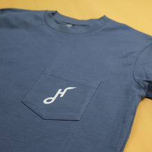 Load image into Gallery viewer, Hoy Downtown Pocket T-shirt - Petrol / Foam