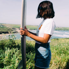 Load image into Gallery viewer, Women's Hoy Storm Tree Boy Fit T-shirt - White - Limited Edition