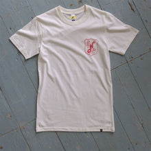 Load image into Gallery viewer, Hoy Beach Organic T-shirt - Natural - Last One