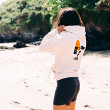 Load image into Gallery viewer, Women's Hoy Storm Tree Hooded Sweater - Ecru