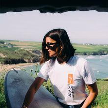 Load image into Gallery viewer, Women's Hoy Storm Tree Boy Fit T-shirt - White - Limited Edition