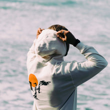 Load image into Gallery viewer, Hoy Storm Tree Hooded Sweater - Ecru