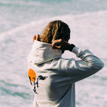 Load image into Gallery viewer, Hoy Storm Tree Hooded Sweater - Ecru