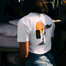 Load image into Gallery viewer, Women's Hoy Storm Tree Boy Fit T-shirt - White - Limited Edition