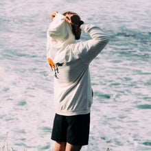 Load image into Gallery viewer, Hoy Storm Tree Hooded Sweater - Ecru