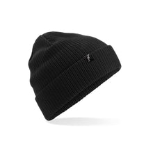 Load image into Gallery viewer, Hoy Organic Daily Beanie - Black