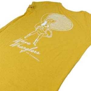 Women's Wave Wranglers Organic T-shirt - Mango - Last Size
