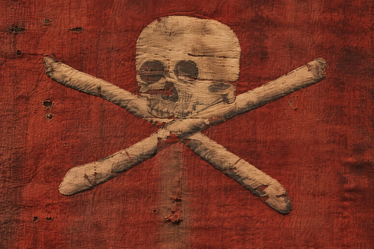 The Red Jolly Roger Hoy