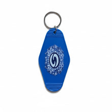 Load image into Gallery viewer, Blue Juice Motel Keyring - Blue
