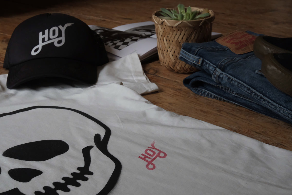 Hoy Outlaw Organic T-shirt - White