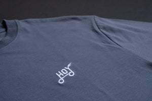 Hoy Explore Organic T-shirt - Faded Dusk