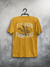 Load image into Gallery viewer, Hoy Fly Hard T-shirt - Mustard
