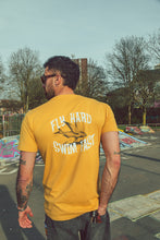 Load image into Gallery viewer, Hoy Fly Hard T-shirt - Mustard

