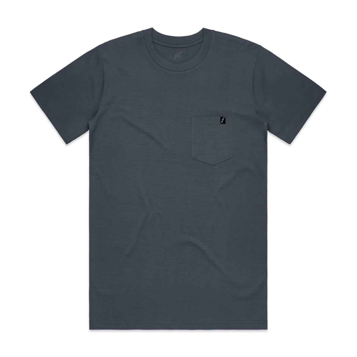 Hoy Classics Pocket T-shirt - Petrol blue