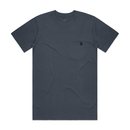 Hoy Classics Pocket T-shirt - Petrol blue