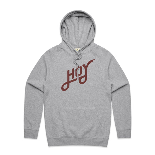 Hoy Classics Team Hoodie - Grey Marl