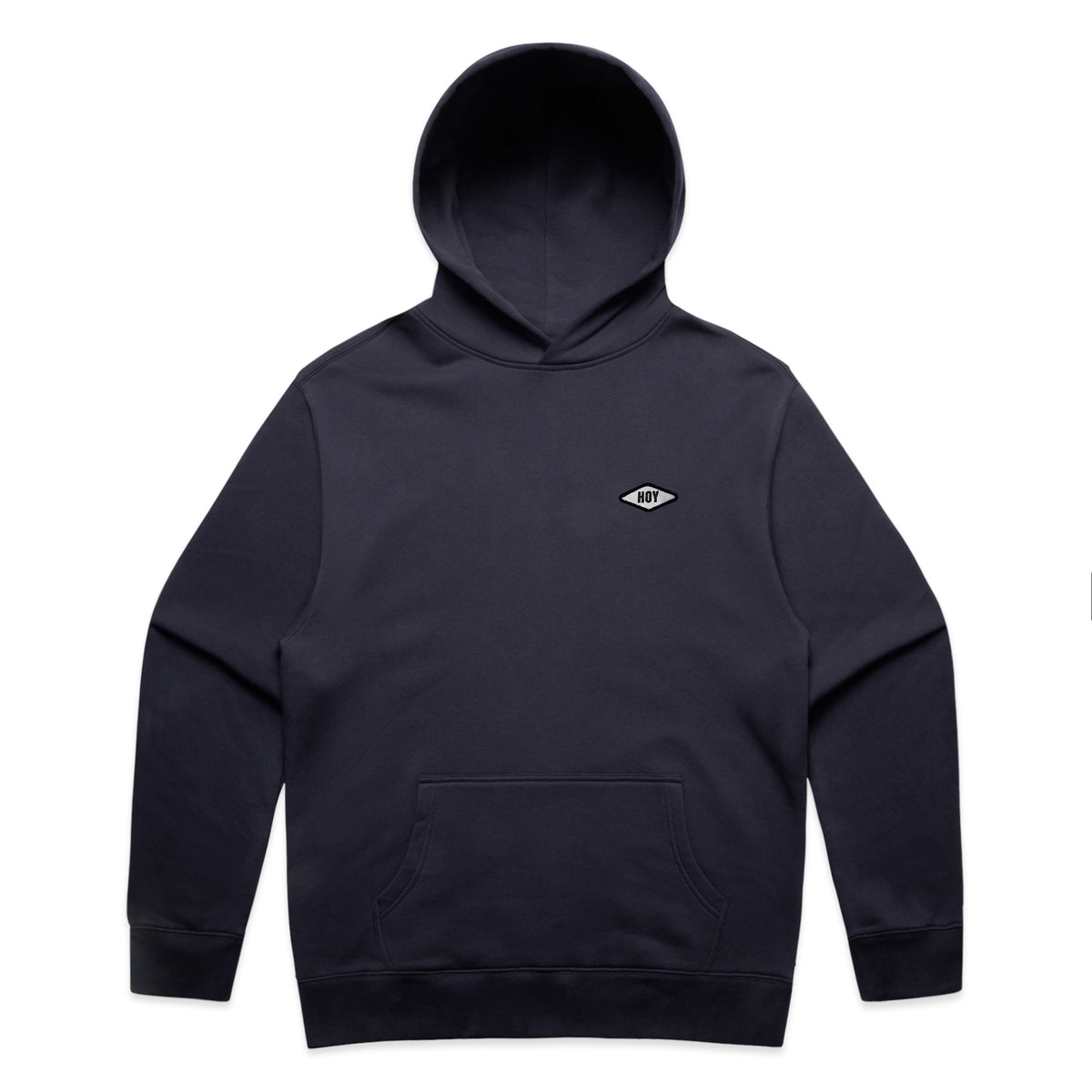 Hoy Crest Hoodie - Deep Navy
