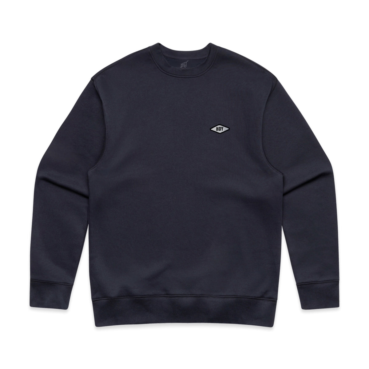 Hoy Crest Sweater - Deep Navy