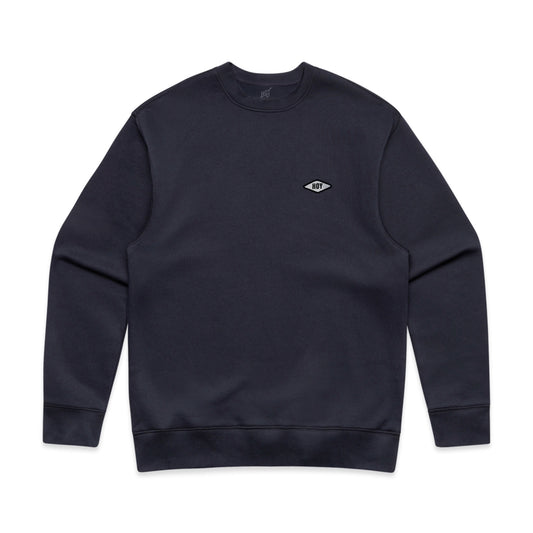 Hoy Crest Sweater - Deep Navy