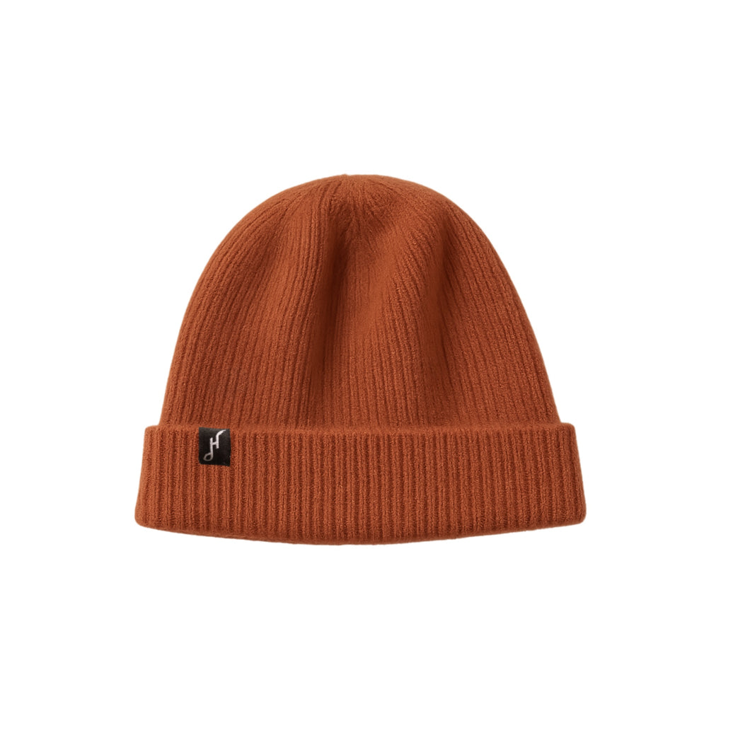 Hoy Merino Wool Beanie - Caramel