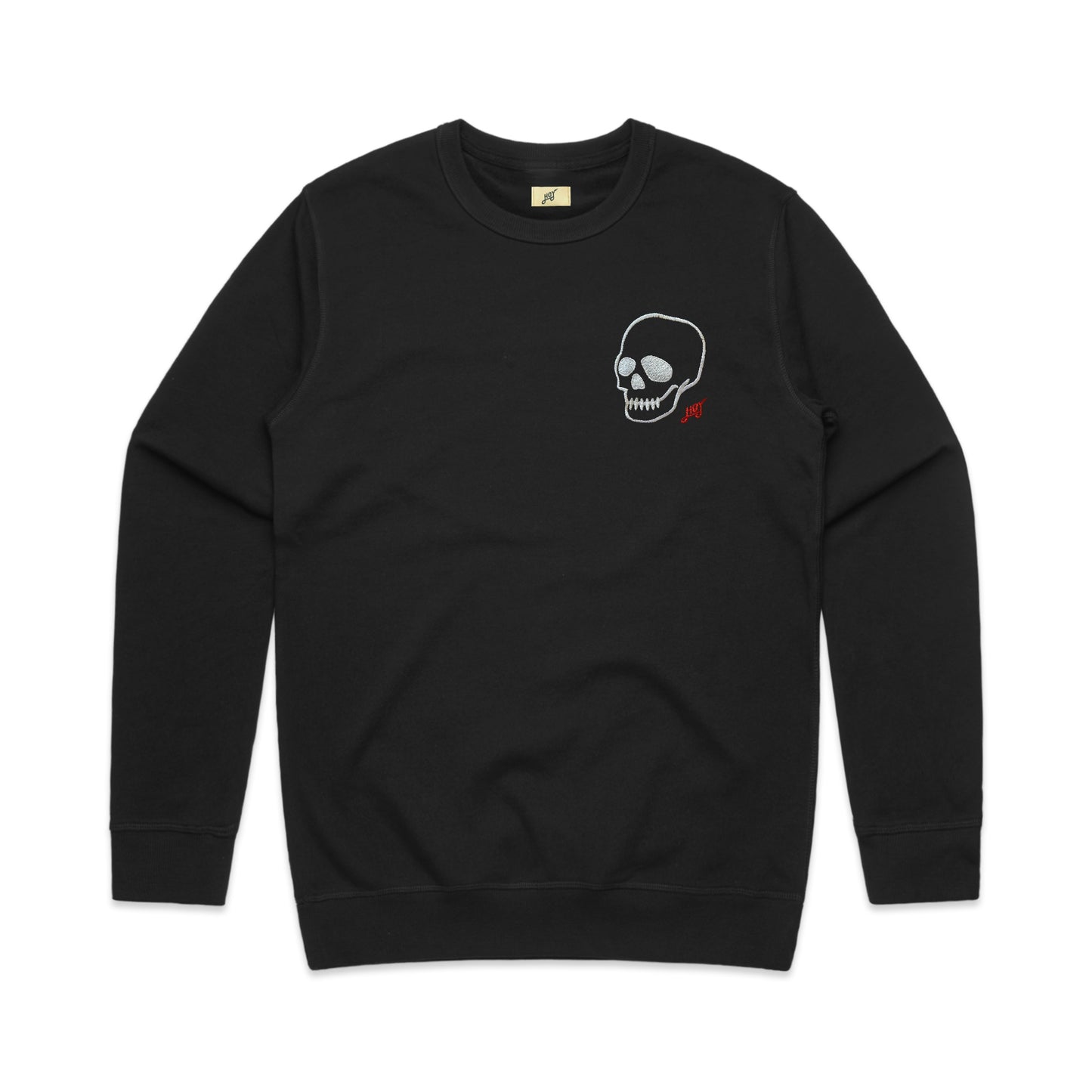 Hoy Outlaw Crew Neck Sweater - Black - Last One