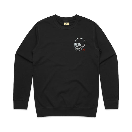 Hoy Outlaw Crew Neck Sweater - Black - Last One