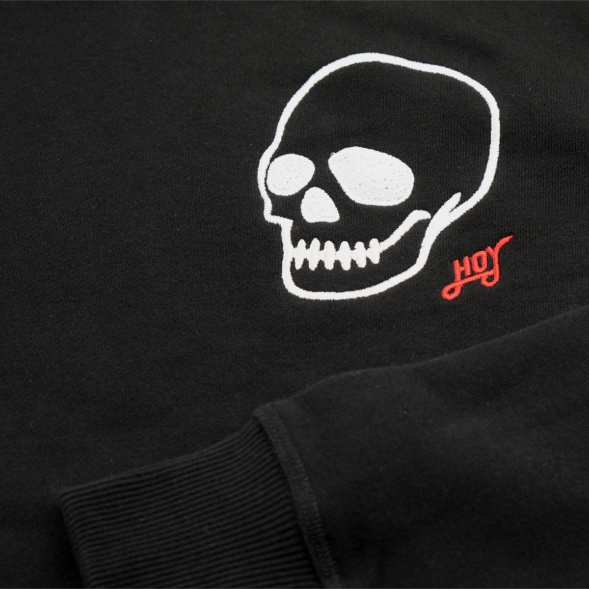 Hoy Outlaw Crew Neck Sweater - Black - Last One