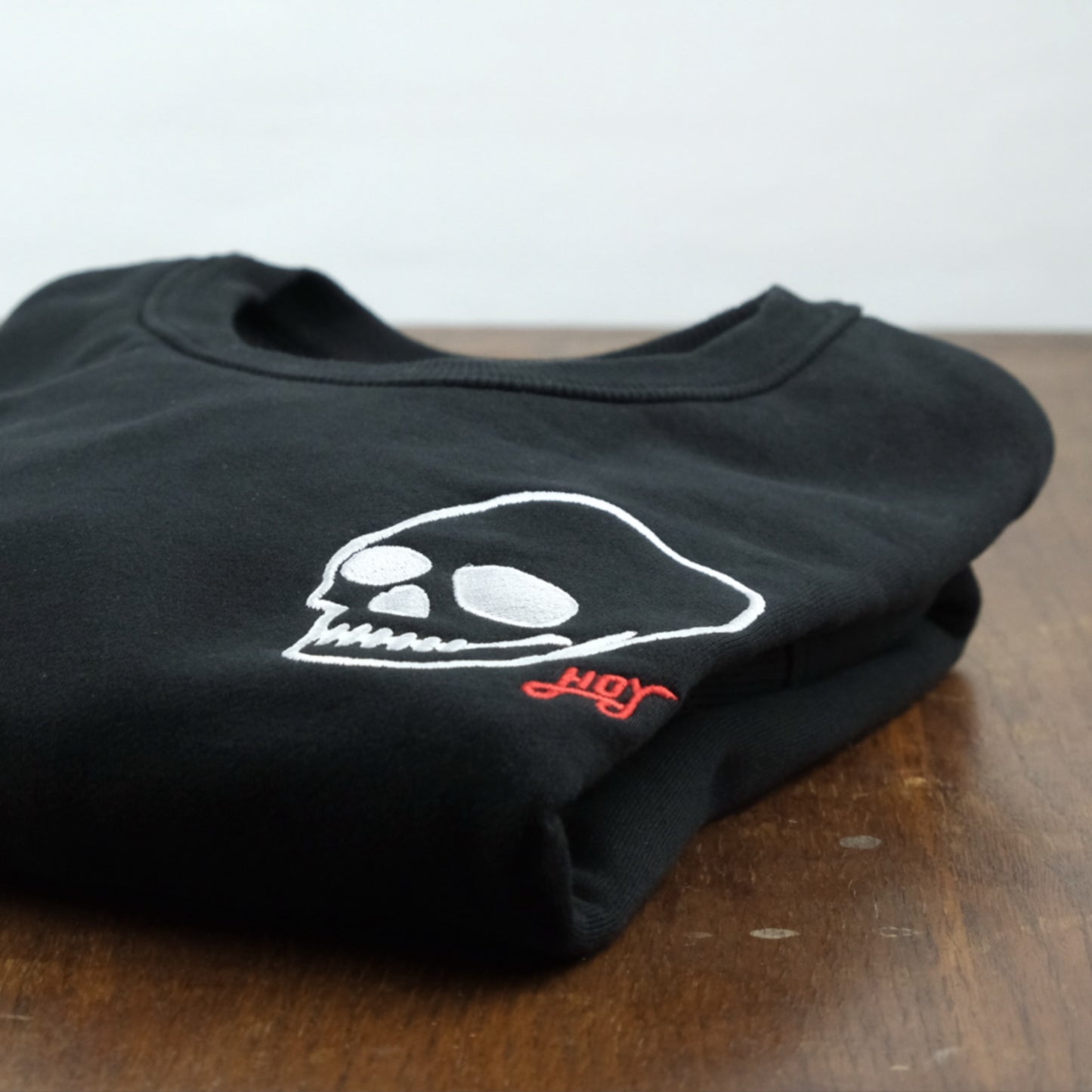 Hoy Outlaw Crew Neck Sweater - Black - Last One