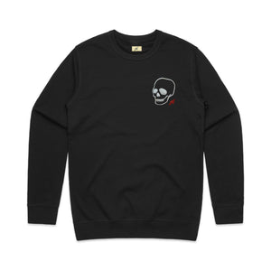 Hoy Outlaw Crew Neck Sweater - Black