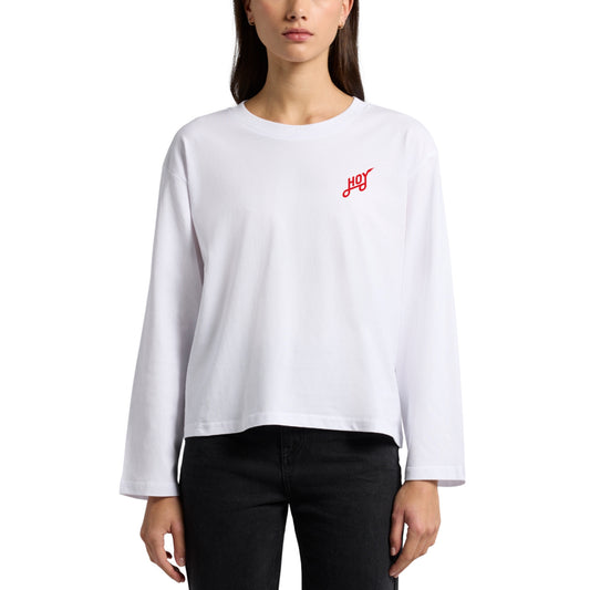 Women's Hoy Wabi-sabi Long Sleeve T-shirt - White