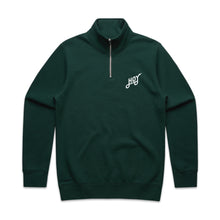 Load image into Gallery viewer, Hoy Classics 1/4 Zip Sweater - Deep Green
