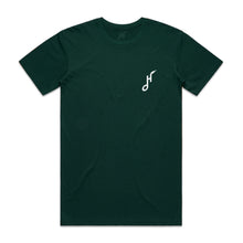 Load image into Gallery viewer, Hoy Classics Downtown Organic T-shirt - Deep Green
