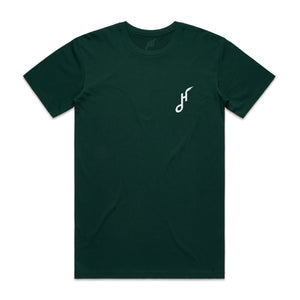 Hoy Classics Downtown Organic T-shirt - Deep Green