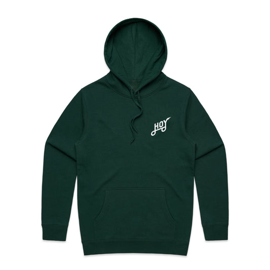 Hoy Classics Hoodie - Deep Green - Last Few