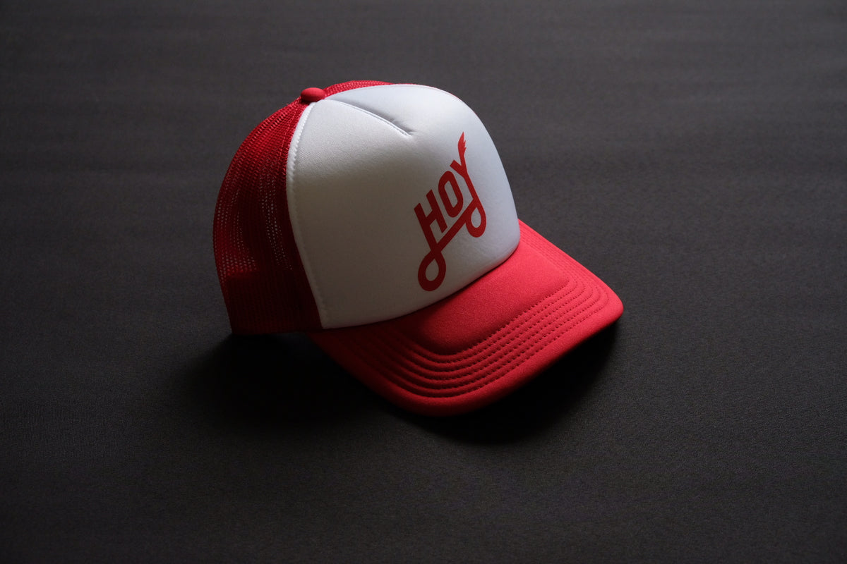 Hoy Classics Trucker Cap - Red / White