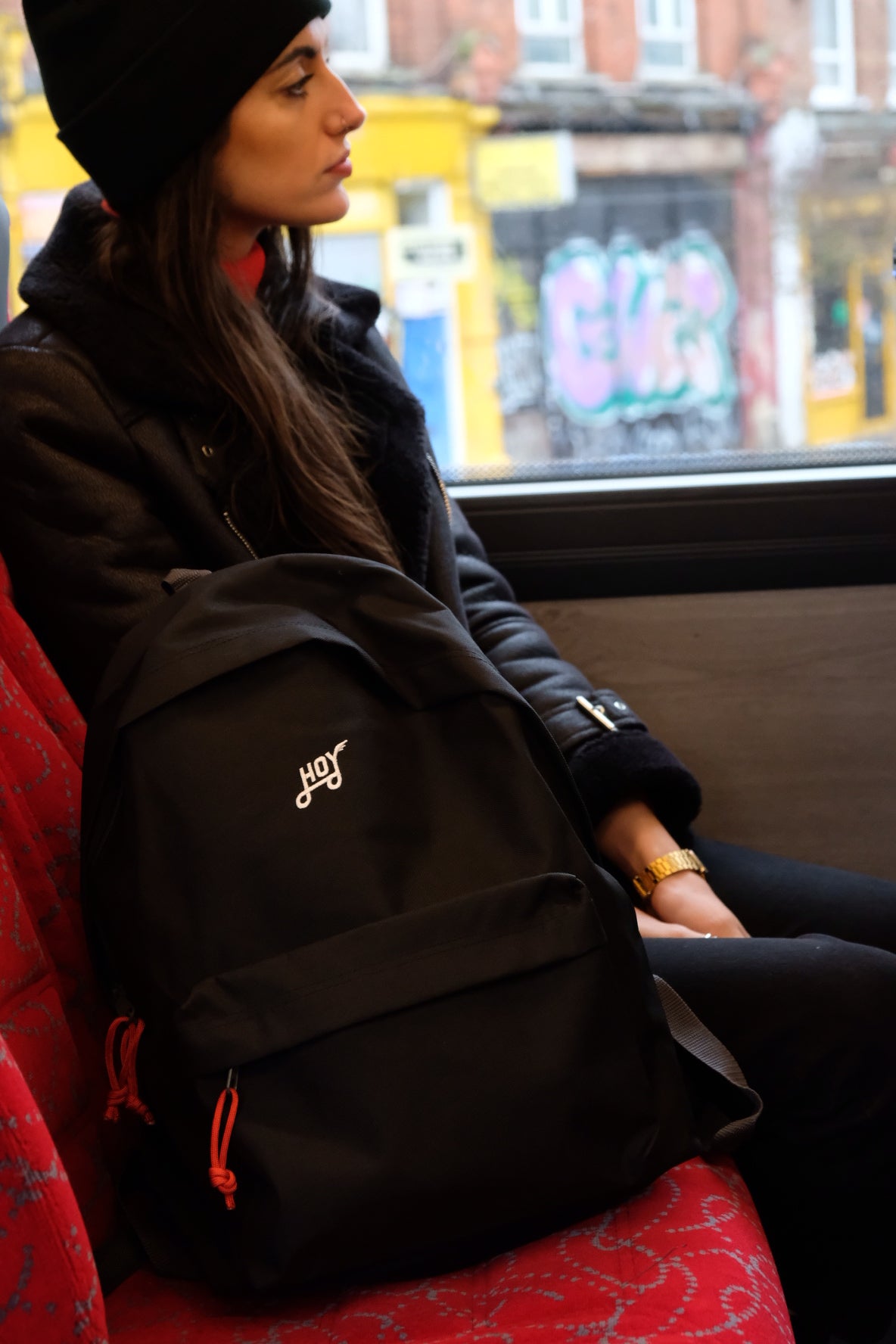 Hoy Daily Backpack - Black
