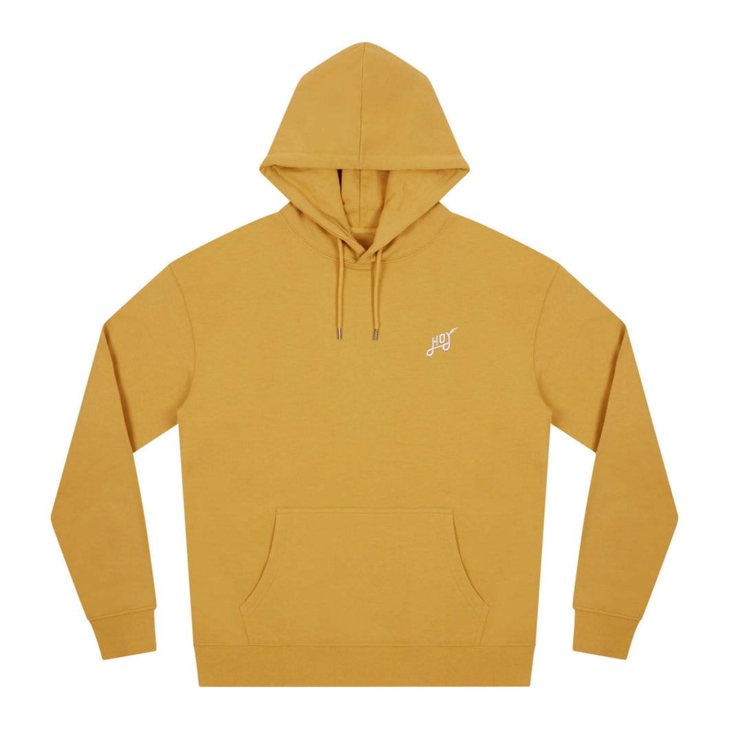 Hoy Explore Organic Hoodie - Faded Mustard