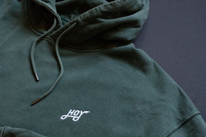 Hoy Explore Organic Hoodie - Faded Fern