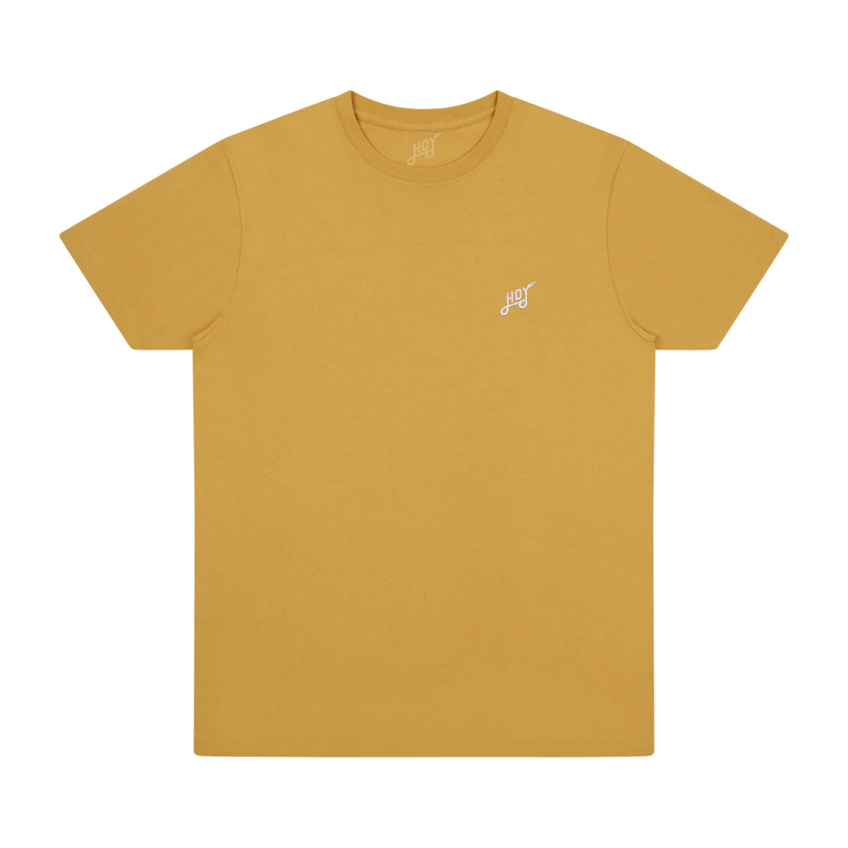 Hoy Explore Organic T-shirt - Faded Mustard - Last One