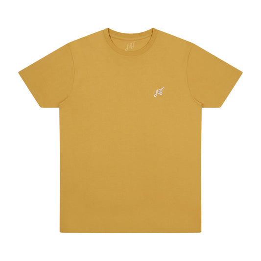 Hoy Explore Organic T-shirt - Faded Mustard - Last One